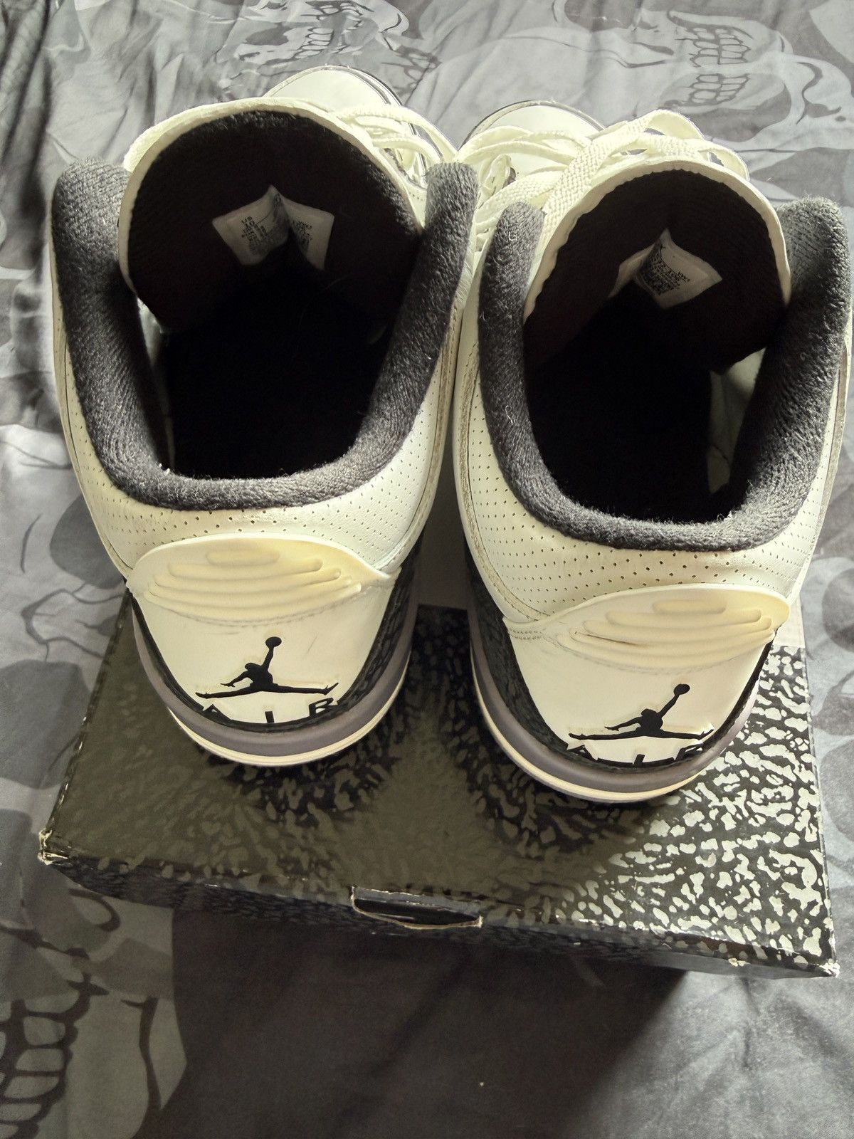 Jordan Brand Cement grey jordan 3 Size US 10 / EU 43 - 4 Thumbnail