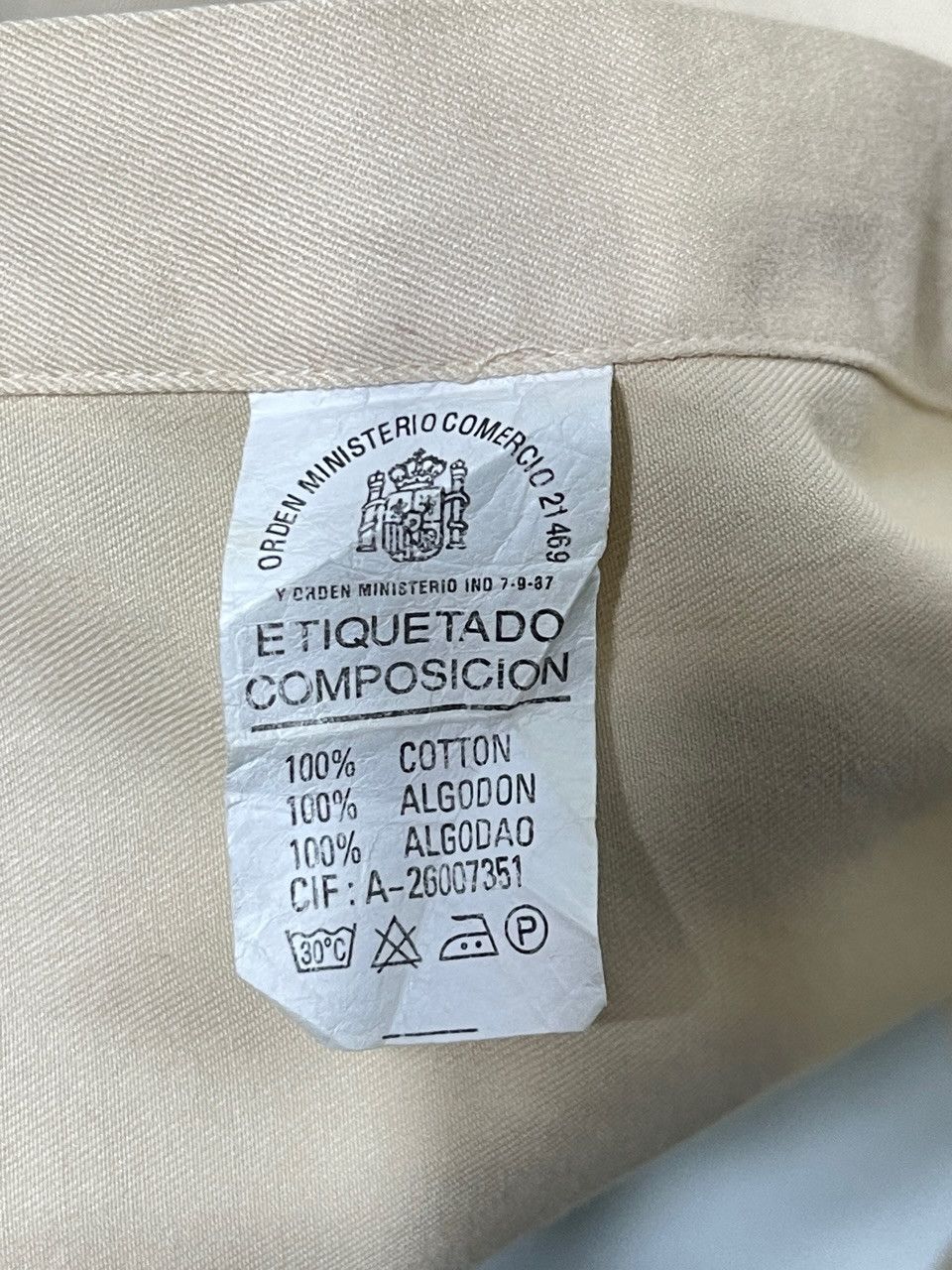 Yves Saint Laurent 🔥 YSL Yves Saint Laurent shirt size xl beige cotton Size US XL / EU 56 / 4 - 7 Thumbnail