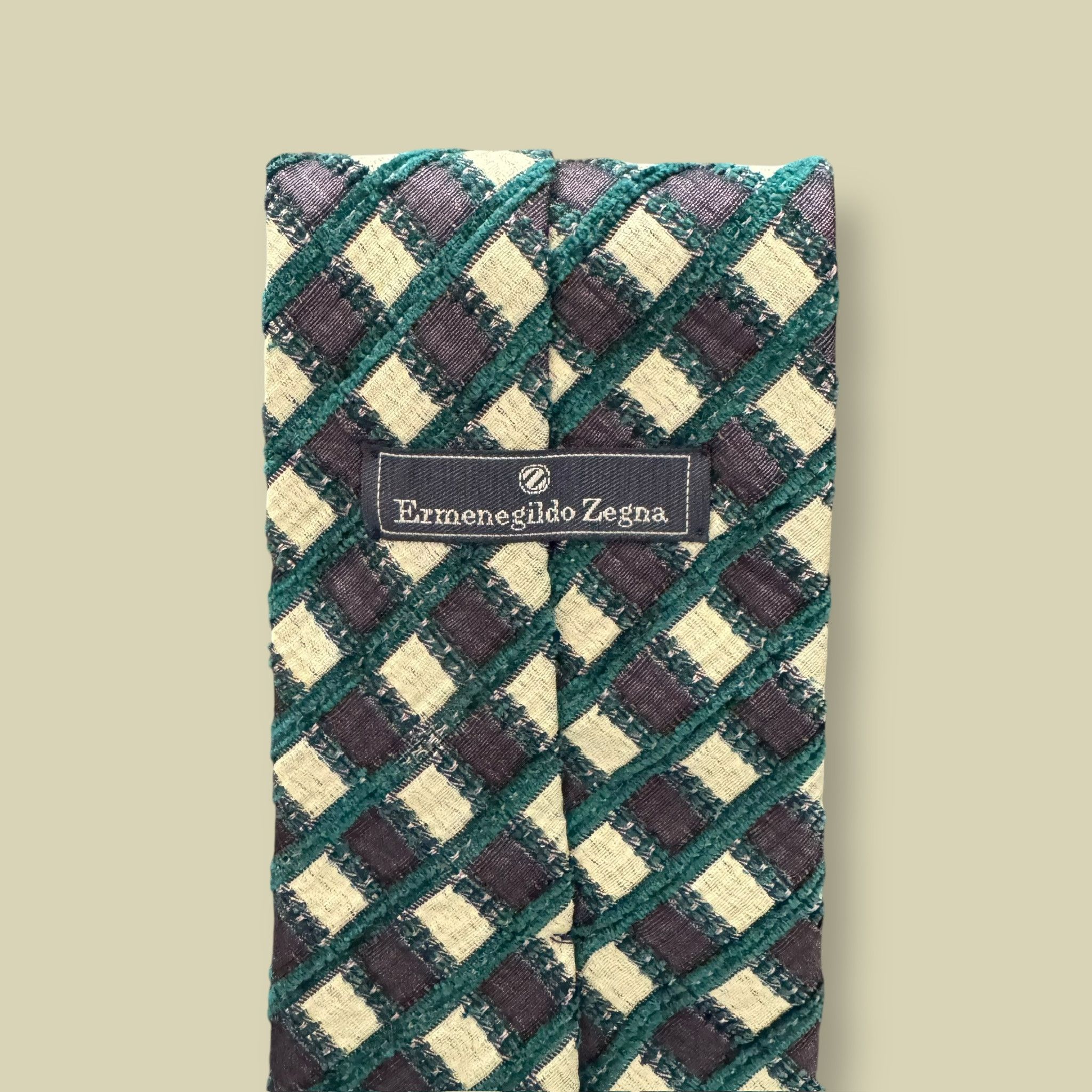 Ermenegildo Zegna Fantasy Vintage Tie By Ermenegildo Zegna Size ONE SIZE - 2 Thumbnail