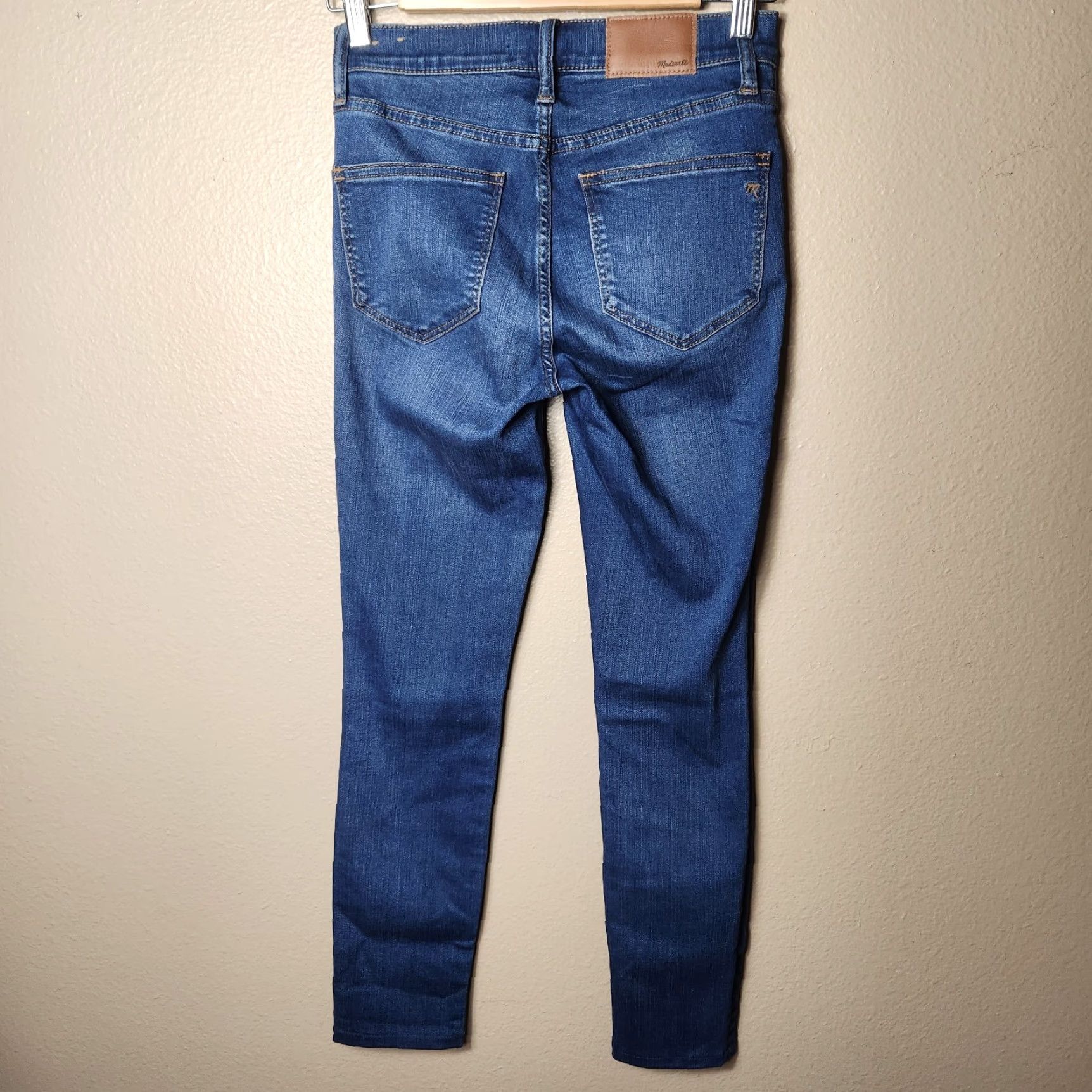 Madewell Madewell High Rise Skinny Jeans in Orson Wash - Size 24 - Women - Regular - Denim - Blue - Skinny - Roadtripper - 90s? (no, avoid wrong) Size 42" / US 20 - 6 Thumbnail