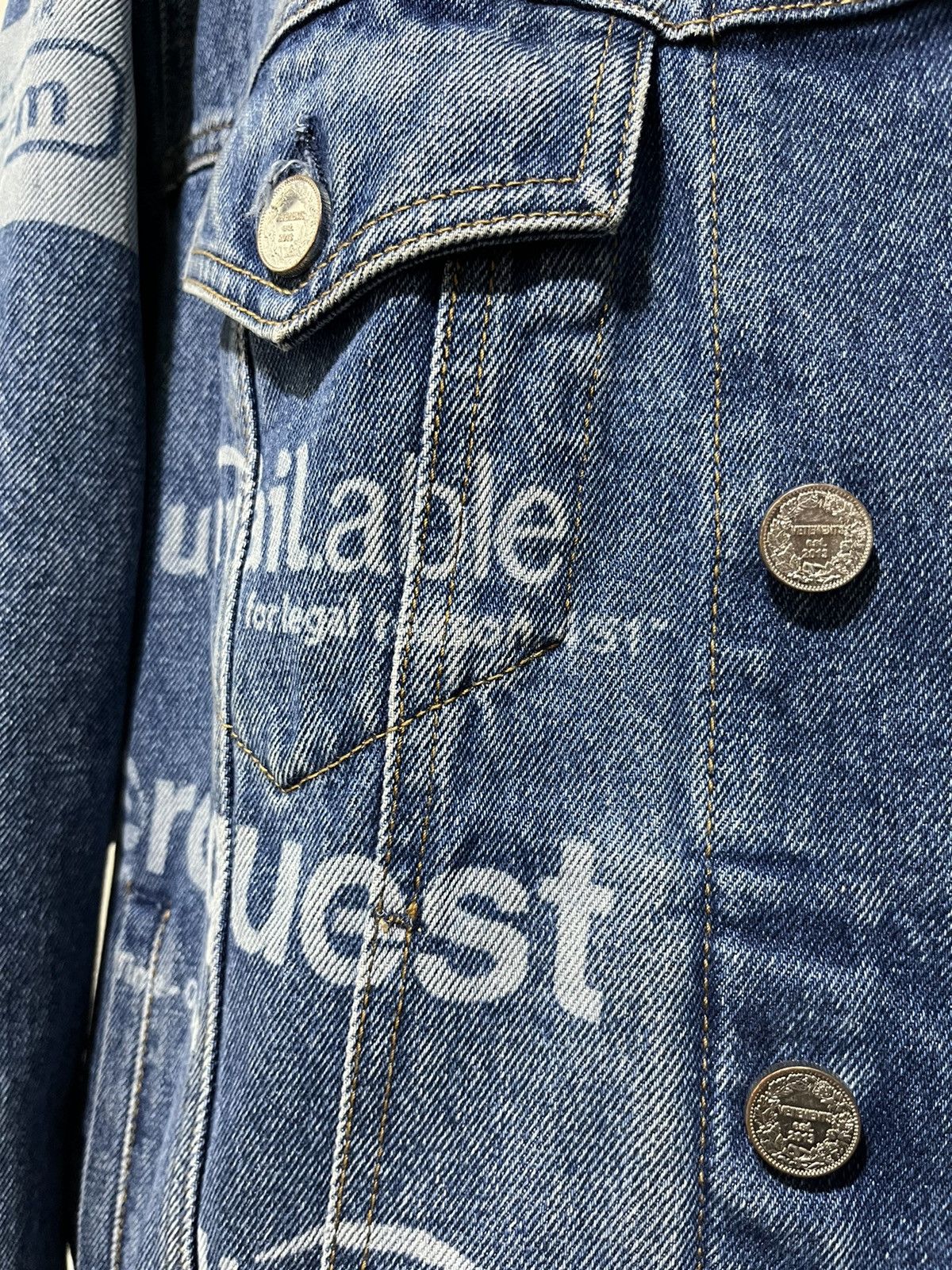 Balenciaga × Vetements VETEMENTS Denim Jacket Size US XS / EU 42 / 0 - 5 Thumbnail