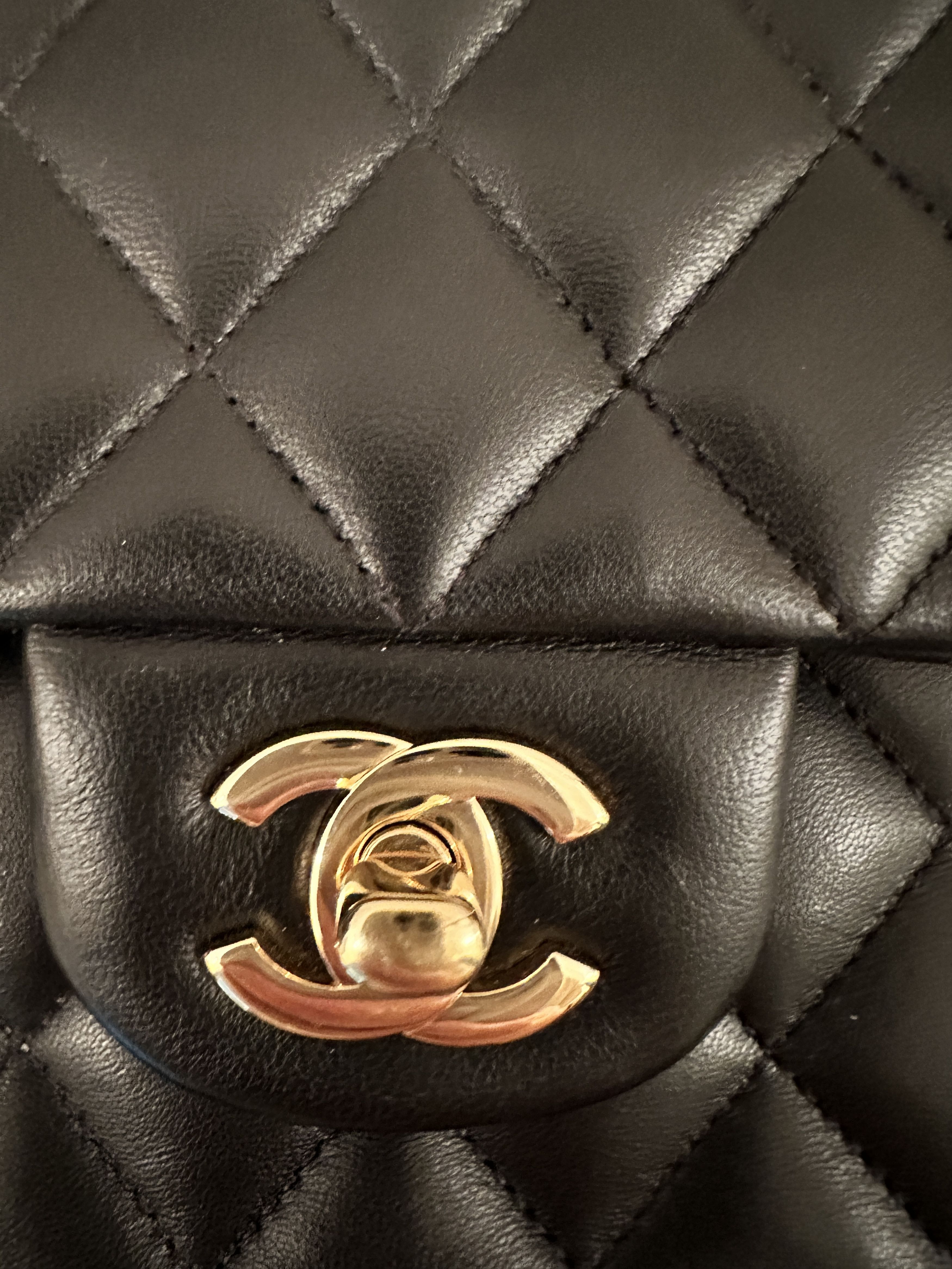 Chanel Chanel Classic double flap lambskin medium Size ONE SIZE - 12 Thumbnail