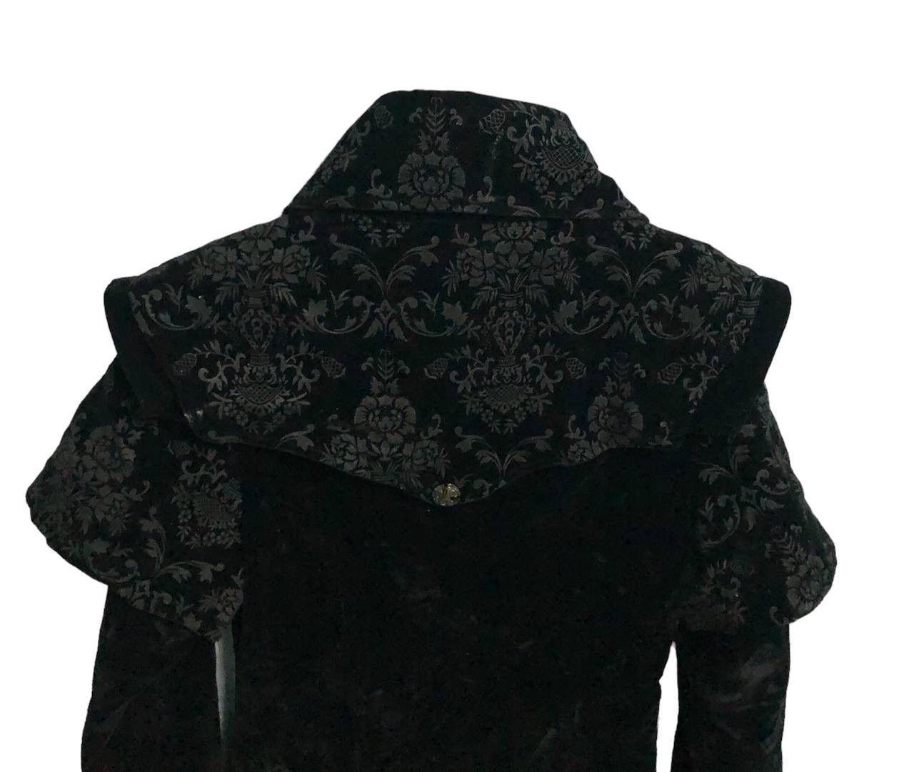 If Six Was Nine Rare! Devil Fashion Punk Gothic Long Jacket Size US S / EU 44-46 / 1 - 4 Thumbnail