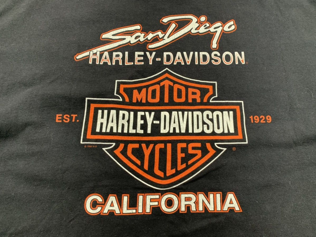 Harley Davidson × Vintage Mens vintage t shirt Harley Davidson 1998 Size XXL Size US XXL / EU 58 / 5 - 10 Thumbnail