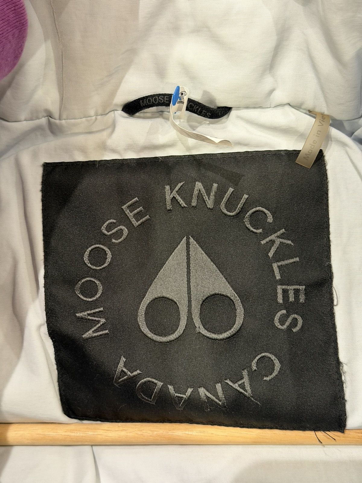 Moose Knuckles Moose Knuckles Cloud 3Q Down Puffer Jacket - White Size XL / US 12-14 / IT 48-50 - 3 Thumbnail