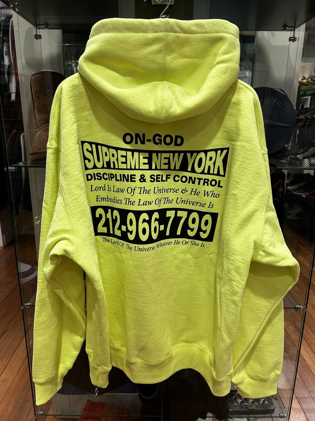 Supreme Supreme On God Hoodie Size US XXL / EU 58 / 5 - 2 Thumbnail