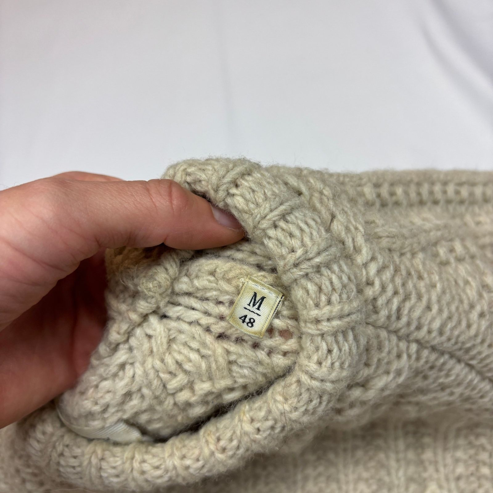 Our Legacy Our Legacy Wool Heavy Knitted Roundneck Sweater Men's M Size US M / EU 48-50 / 2 - 8 Thumbnail