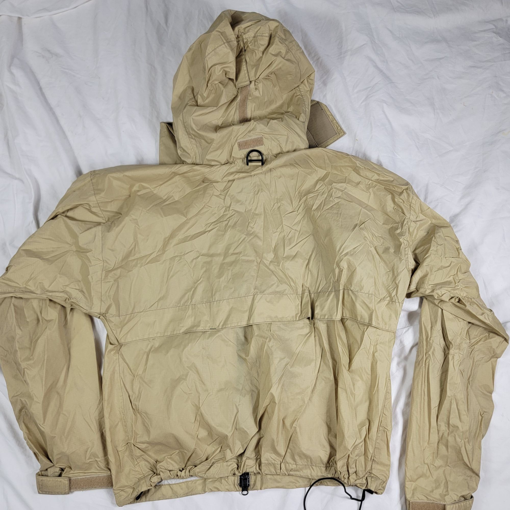 Orvis Orvis Mens Large Beige Fly Fishing Shell Jacket Hooded Coat Size US L / EU 52-54 / 3 - 2 Thumbnail