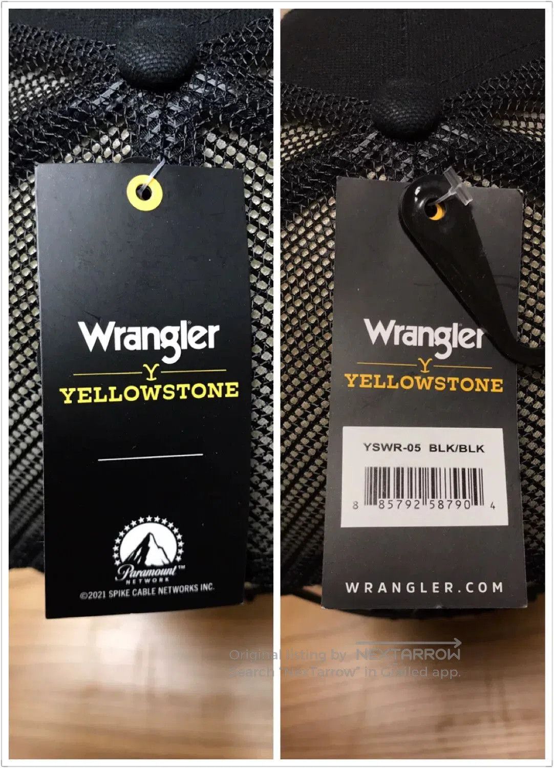 Wrangler Wrangler x Yellowstone Mesh Baseball Cap. Size ONE SIZE - 8 Thumbnail