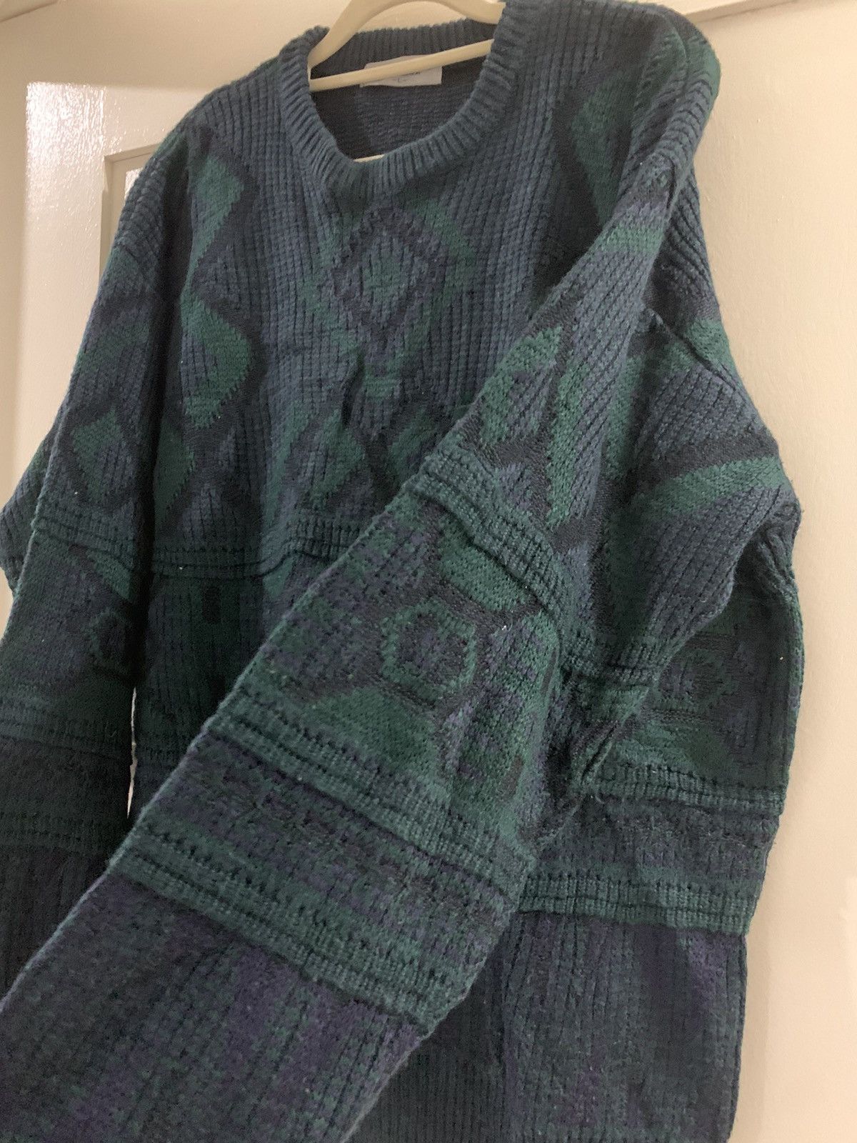 Japanese Brand × Vintage Vintage Knitwear by Green Hawk Size US L / EU 52-54 / 3 - 3 Thumbnail