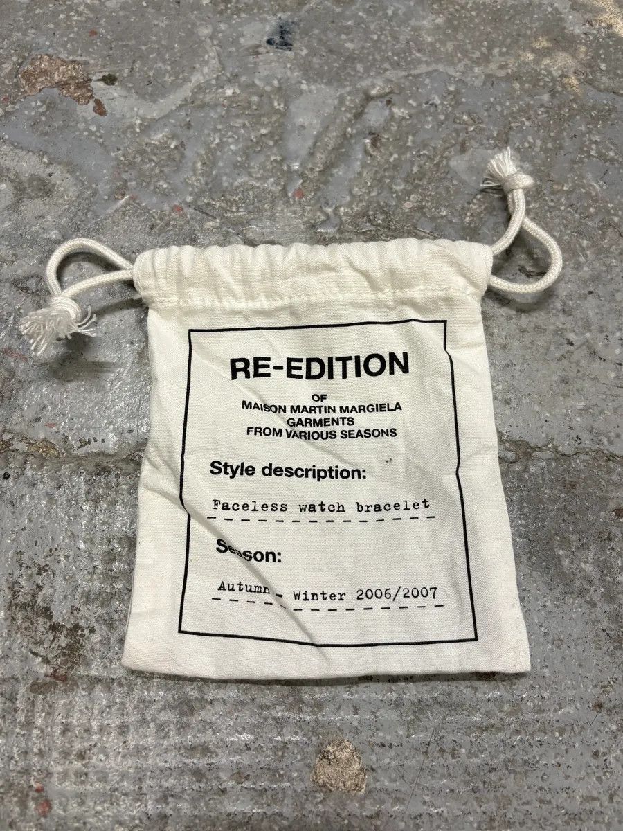 Maison Margiela AW2006 Maison Margiela Re-Edition H&M Silver Steel No Dial Watch Size ONE SIZE - 6 Thumbnail