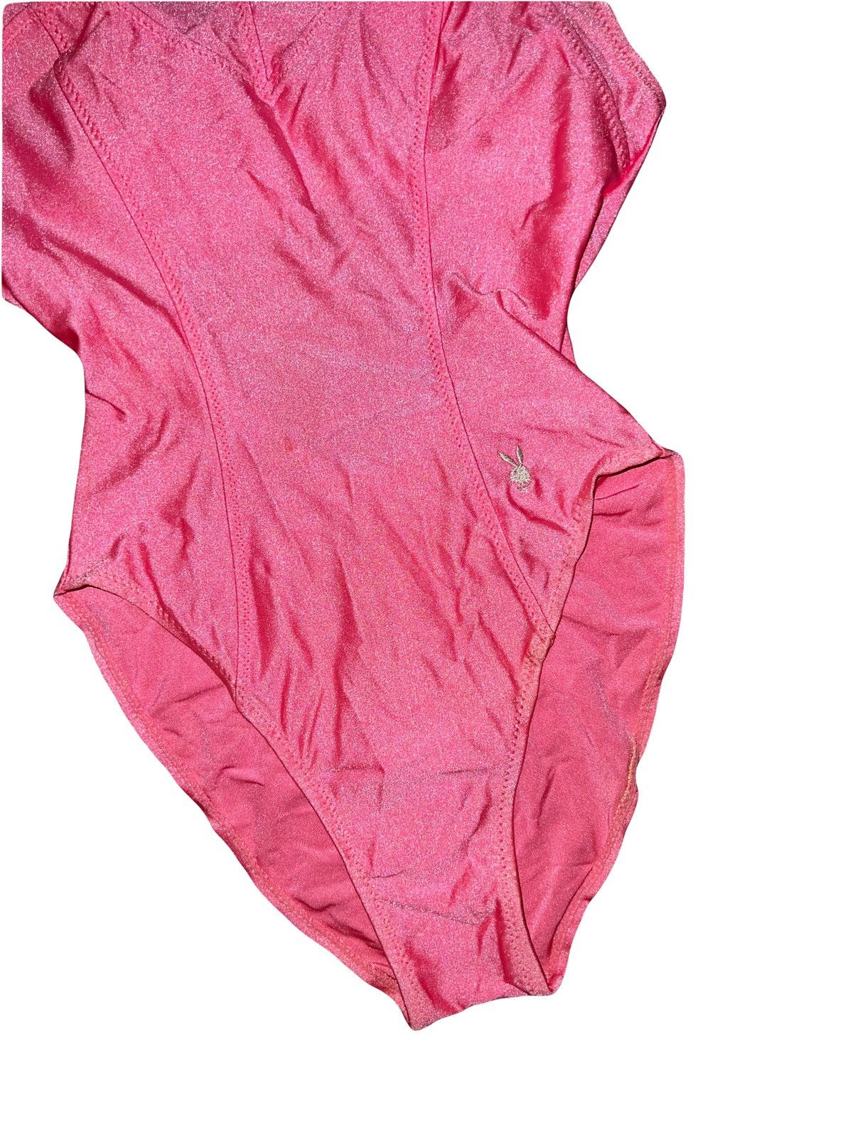 Playboy Playboy one piece pink silky swimsuit 🎀💗 Size XL / US 12-14 / IT 48-50 - 3 Thumbnail