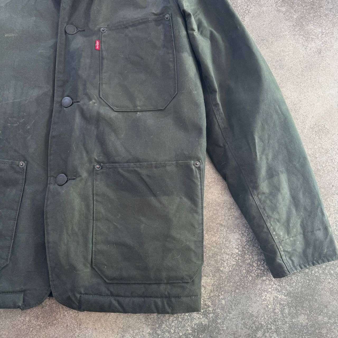 Levi's Levis x Halley Stevensons Vintage Rare Waxed Cotton Jacket Size US S / EU 44-46 / 1 - 10 Thumbnail
