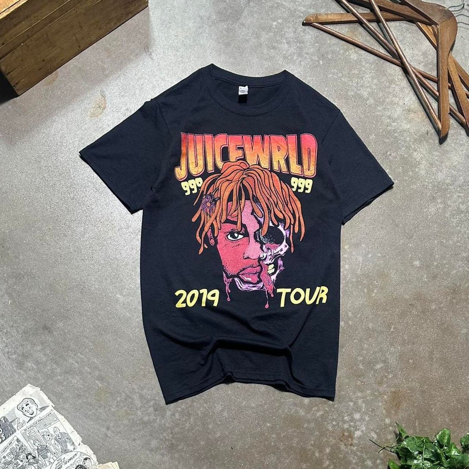 Jerzees Juice WRLD 2019 Death Race For Love Tour Tee Concert Shirt Size US S / EU 44-46 / 1 - 1 Thumbnail