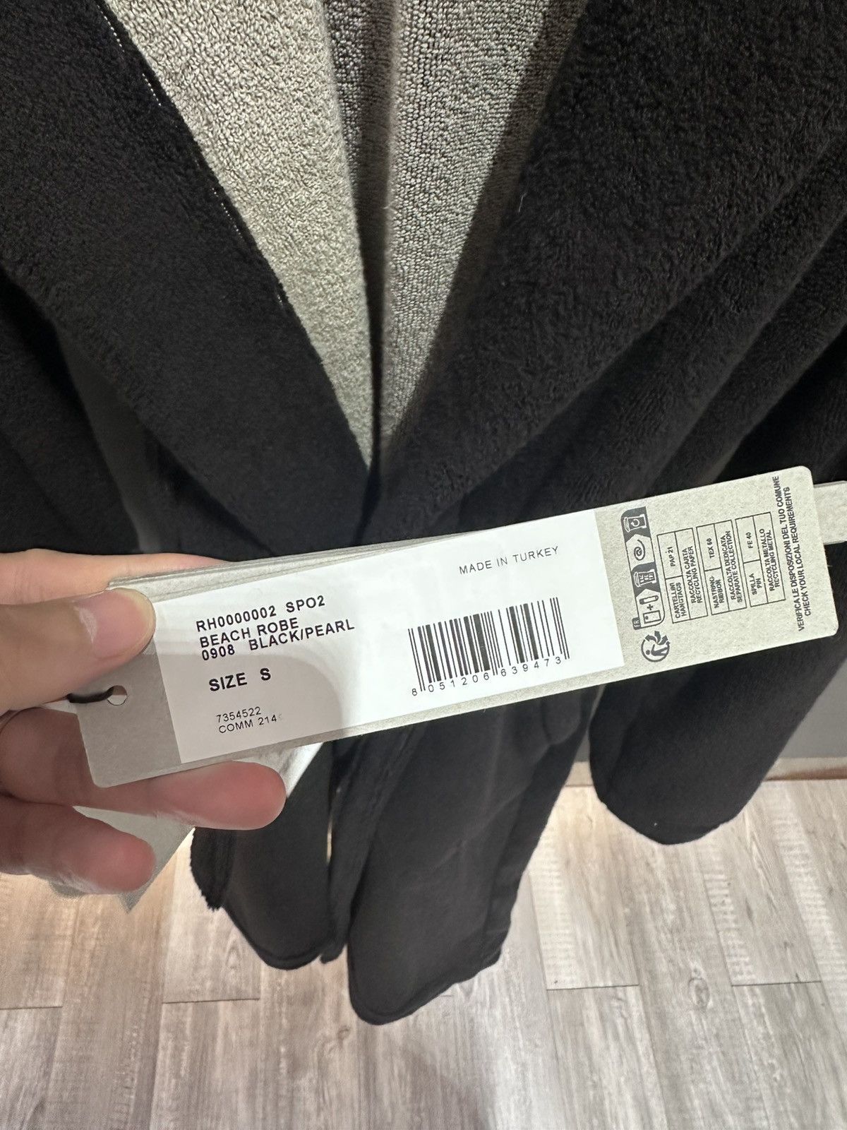 Rick Owens Rick Owens Beach Robe Size US S / EU 44-46 / 1 - 3 Thumbnail