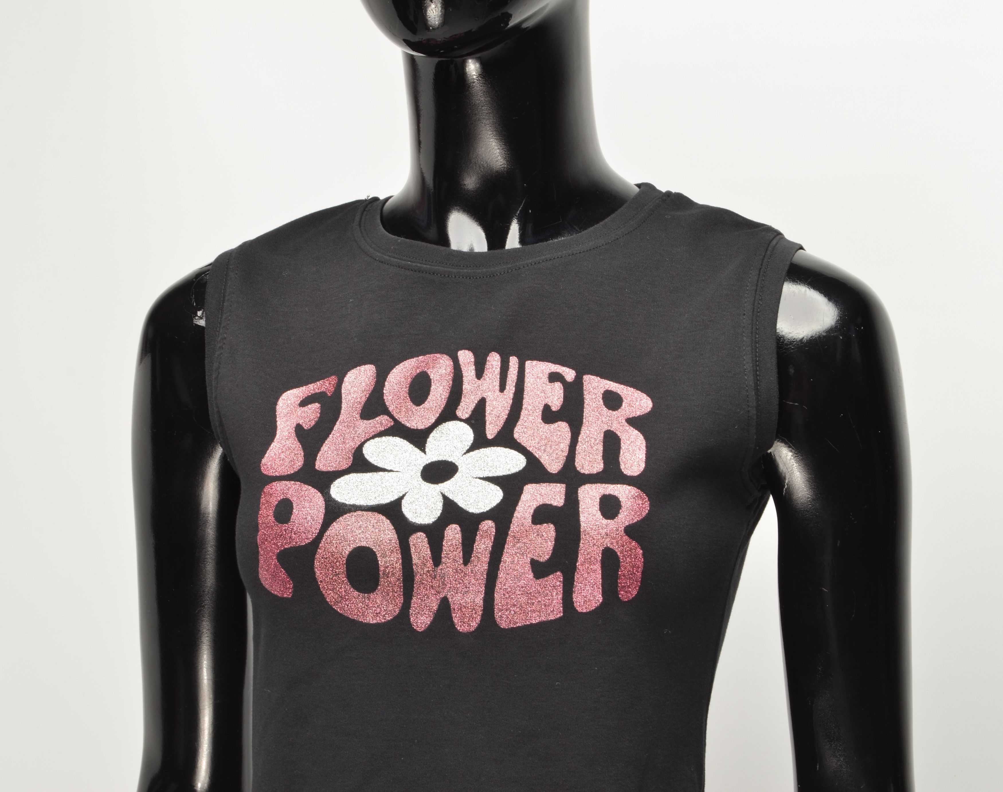 Vintage Hussy Joyriders Vintage Y2K Flower Power Top Size M / US 6-8 / IT 42-44 - 2 Thumbnail