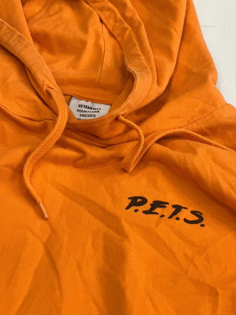Vetements Vetements 18SS P.E.T.S Oversized Hoodie with Giant Sleeves Size US S / EU 44-46 / 1 - 2 Thumbnail