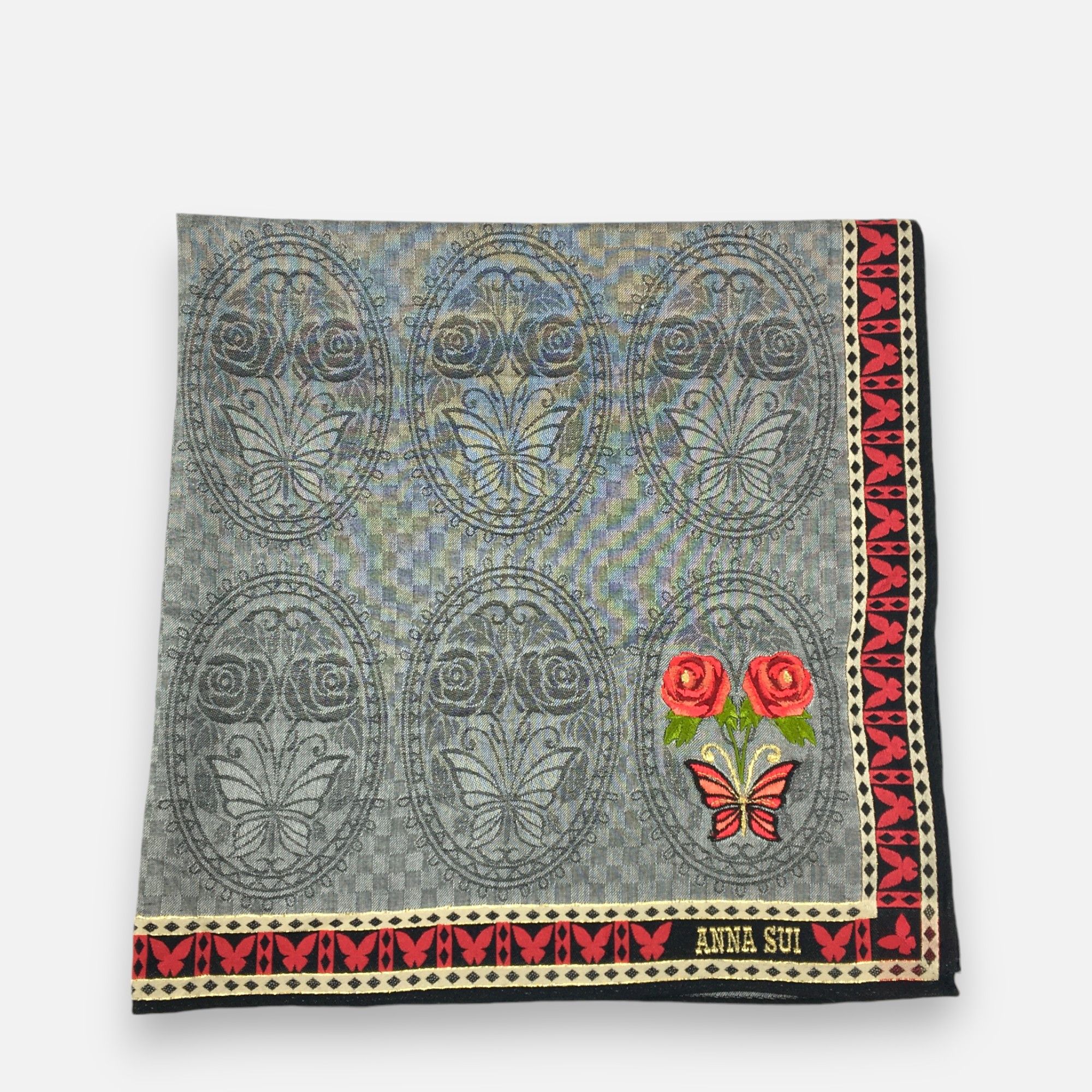 Anna Sui × Vintage Vintage Anna Sui Handkerchief Neckerchief Bandana Size ONE SIZE - 4 Thumbnail