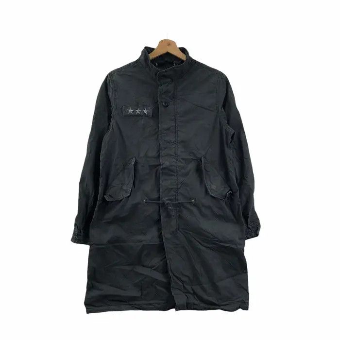Avirex Vtg 90’ AVIREX USA MILITARY Army Flight Trench Coat Jacket Size US M / EU 48-50 / 2 - 1 Thumbnail