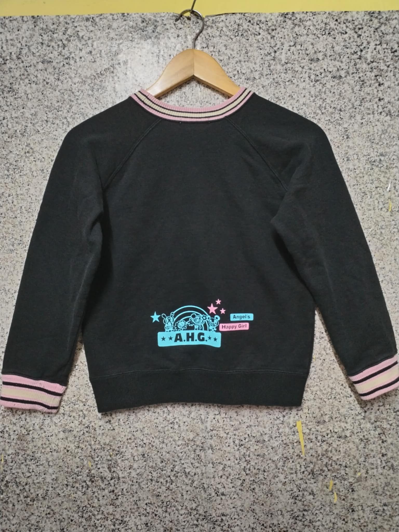 Angel Blue × Hysteric Glamour × Vintage VINTAGE ANGEL BLUE CROP SWEATSHIRTS VERY RARE Size M / US 6-8 / IT 42-44 - 2 Thumbnail
