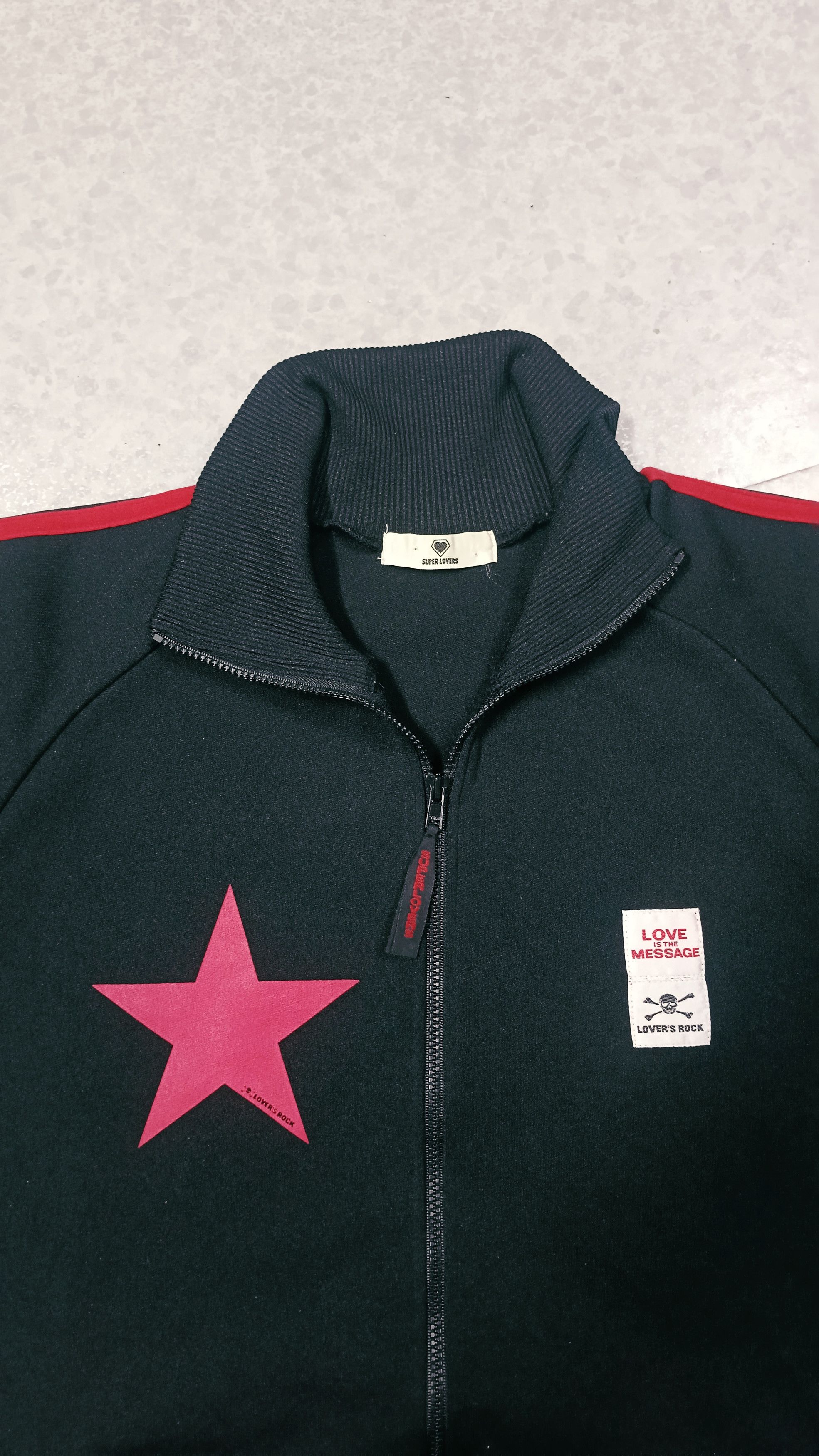 Super Lovers Vintage Super Lovers Short Sleeve Track Jacket Size US L / EU 52-54 / 3 - 5 Thumbnail