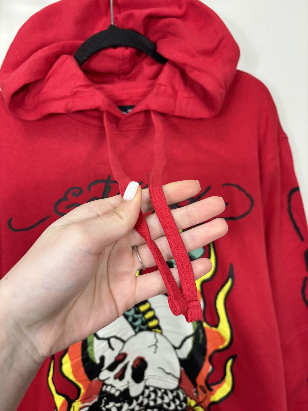 Christian Audigier Ed Hardy Y2K Skull Snake In Fire Big Logo NEW Hype Hoodie Size US M / EU 48-50 / 2 - 5 Thumbnail