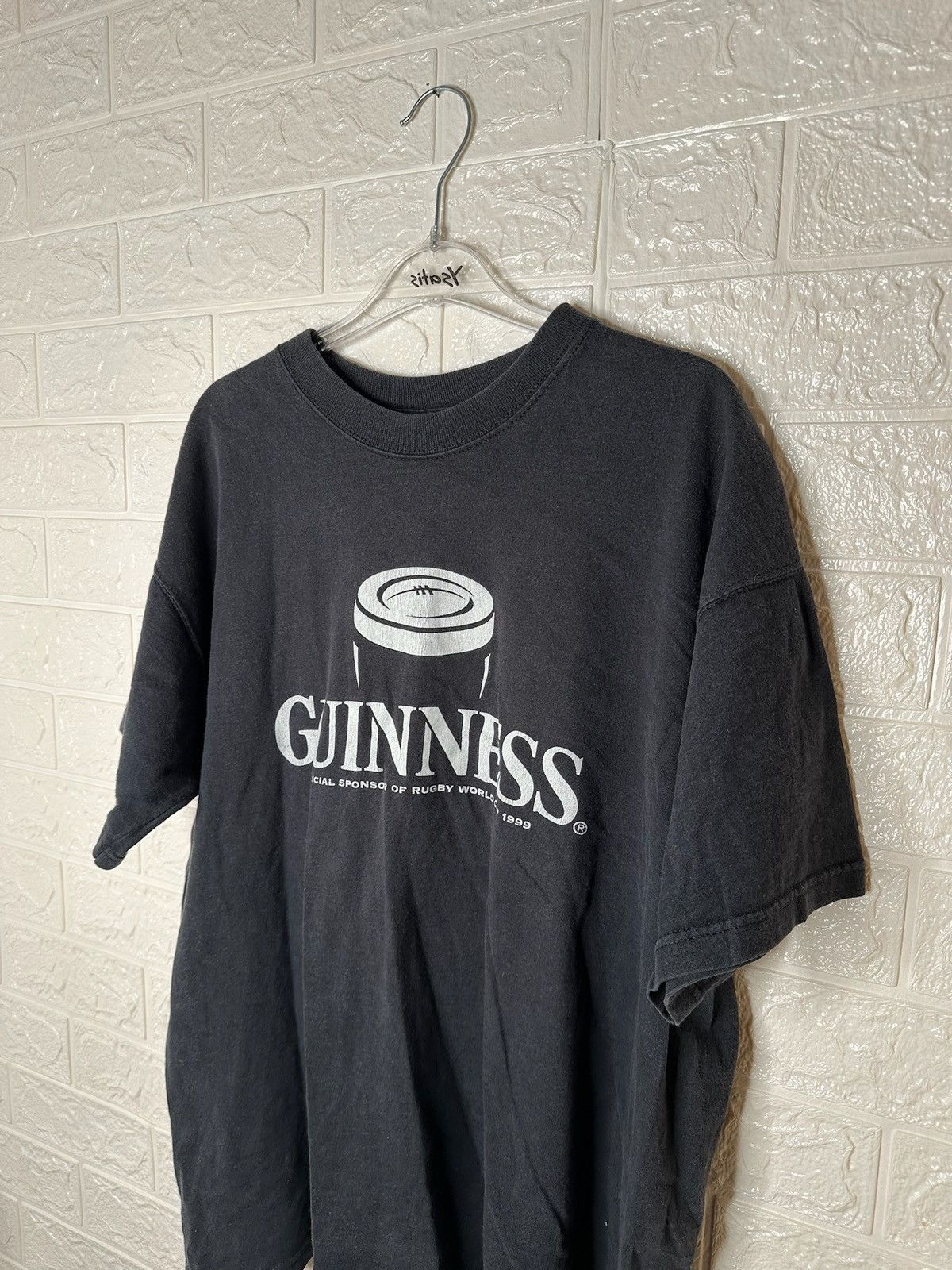 Other Vintage Guinness 1999 Tee Rugby World Cup Size US XL / EU 56 / 4 - 2 Thumbnail