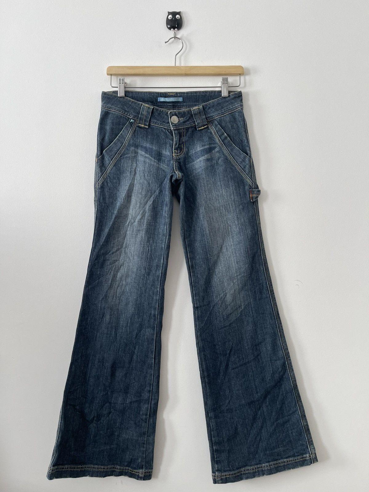 Levi's Rare Vintage LEVIS Lady Style Bootcut Flare Buckleback Style Size 29" - 7 Thumbnail