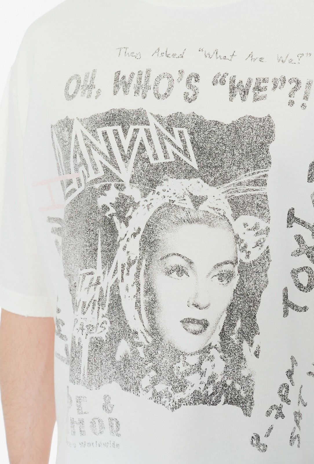 Lanvin LANVIN X FUTURE UNISEX LOOSE-FIT PRINTED T-SHIRT Size US XS / EU 42 / 0 - 9 Thumbnail