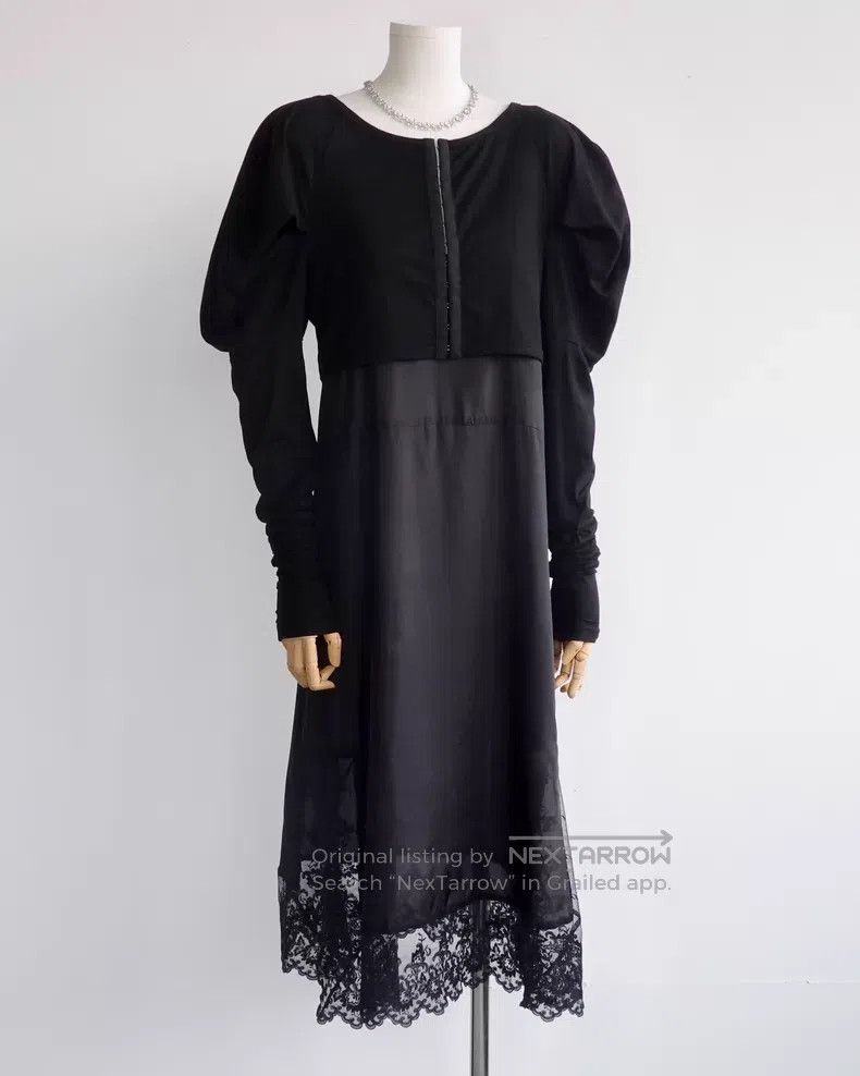 Comme des Garcons Comme Des Garcons Torn bride season strapless lace dress Size M / US 6-8 / IT 42-44 - 1 Thumbnail