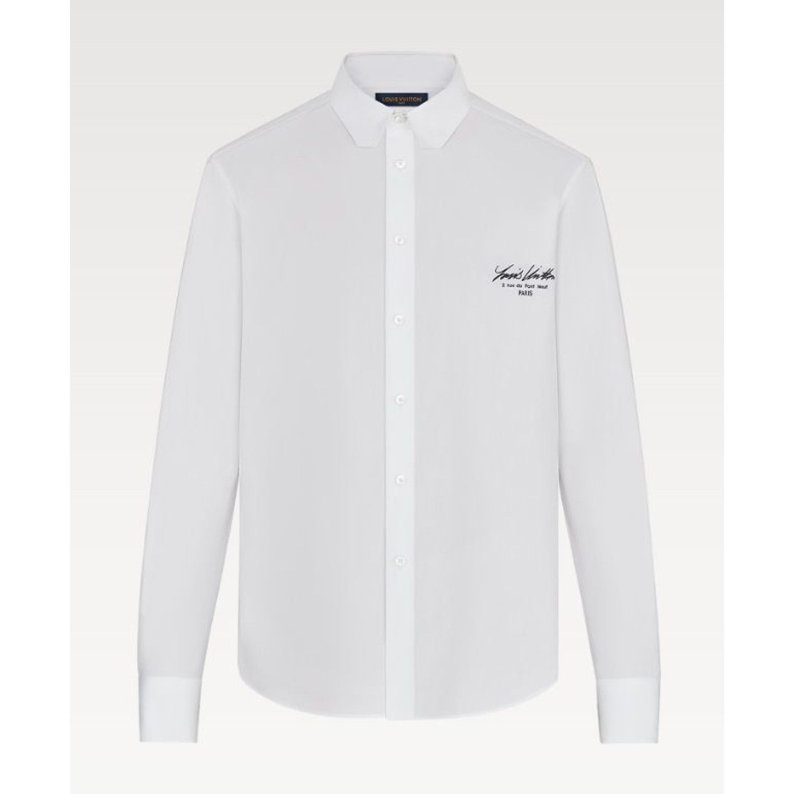 Louis Vuitton Louis Vuitton LVSE Regular White Long Sleeve DNA Collar Size US M / EU 48-50 / 2 - 3 Thumbnail