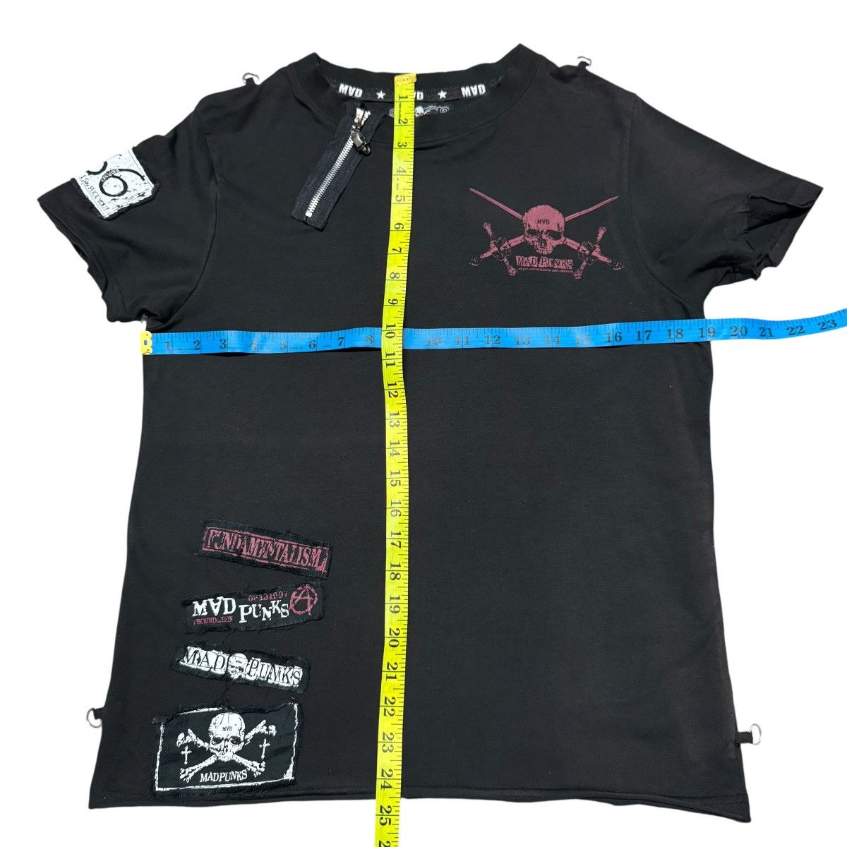 Seditionaries Mad punks Bondage Shirt 'you say mad punks,i say Fuck you Size L / US 10 / IT 46 - 14 Thumbnail
