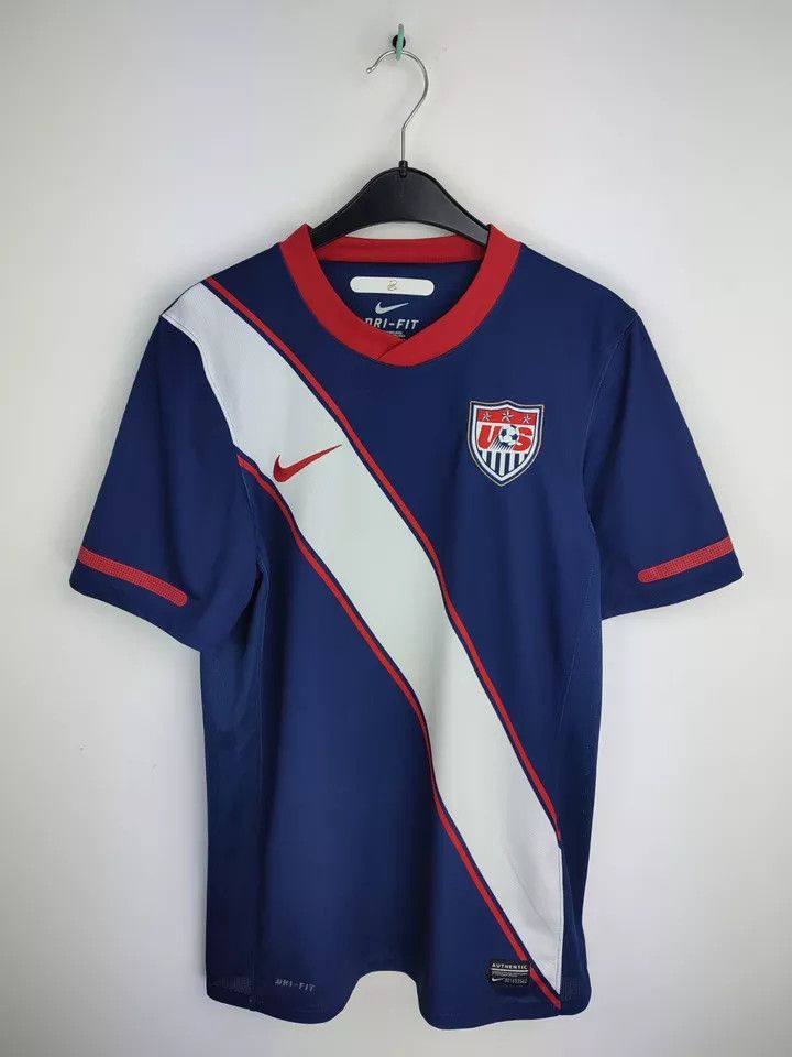 Nike USA 2010-11 Away FOOTBALL Kit SHIRT SOCCER JERSEY Size S Size US S / EU 44-46 / 1 - 1 Thumbnail