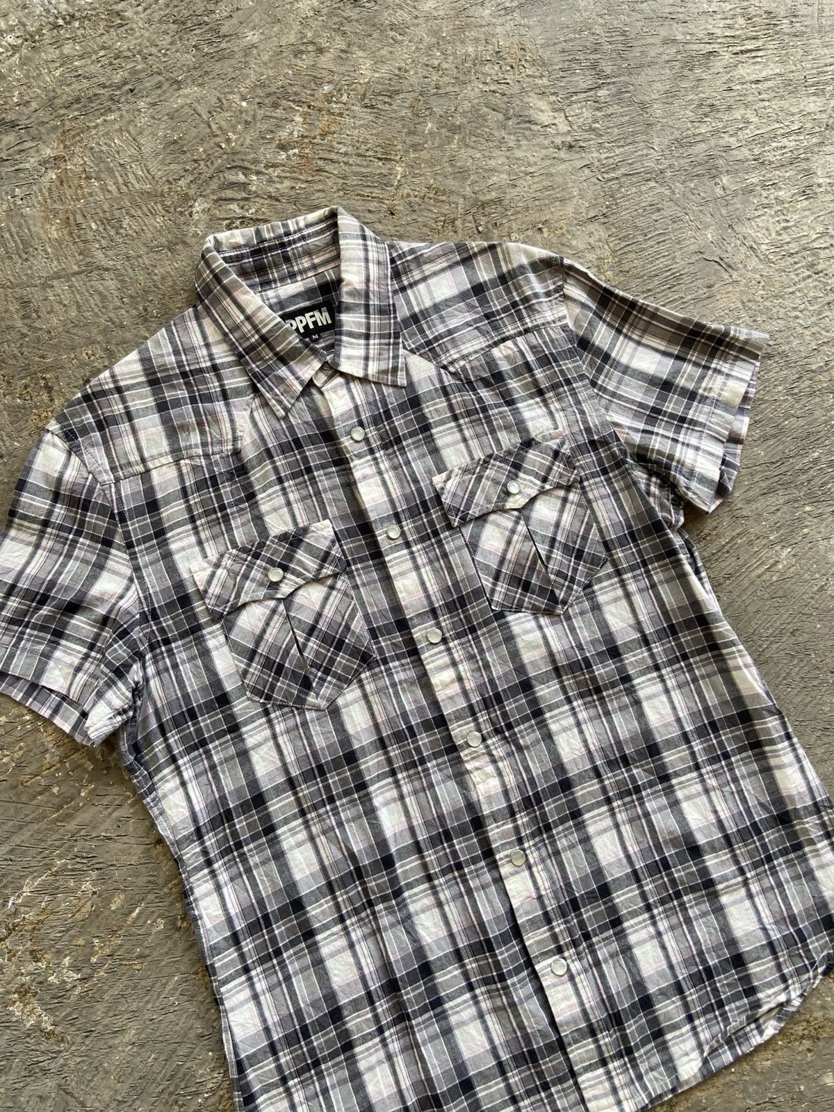PPFM 2000s PPFM - Western Style Snap Button Shirt Size US M / EU 48-50 / 2 - 2 Thumbnail