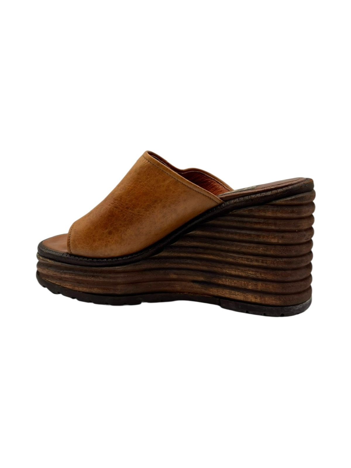 Cowboy Equipment Vintage El Dantes brown block platform sandals Size 36 Size US 6 / IT 36 - 5 Thumbnail