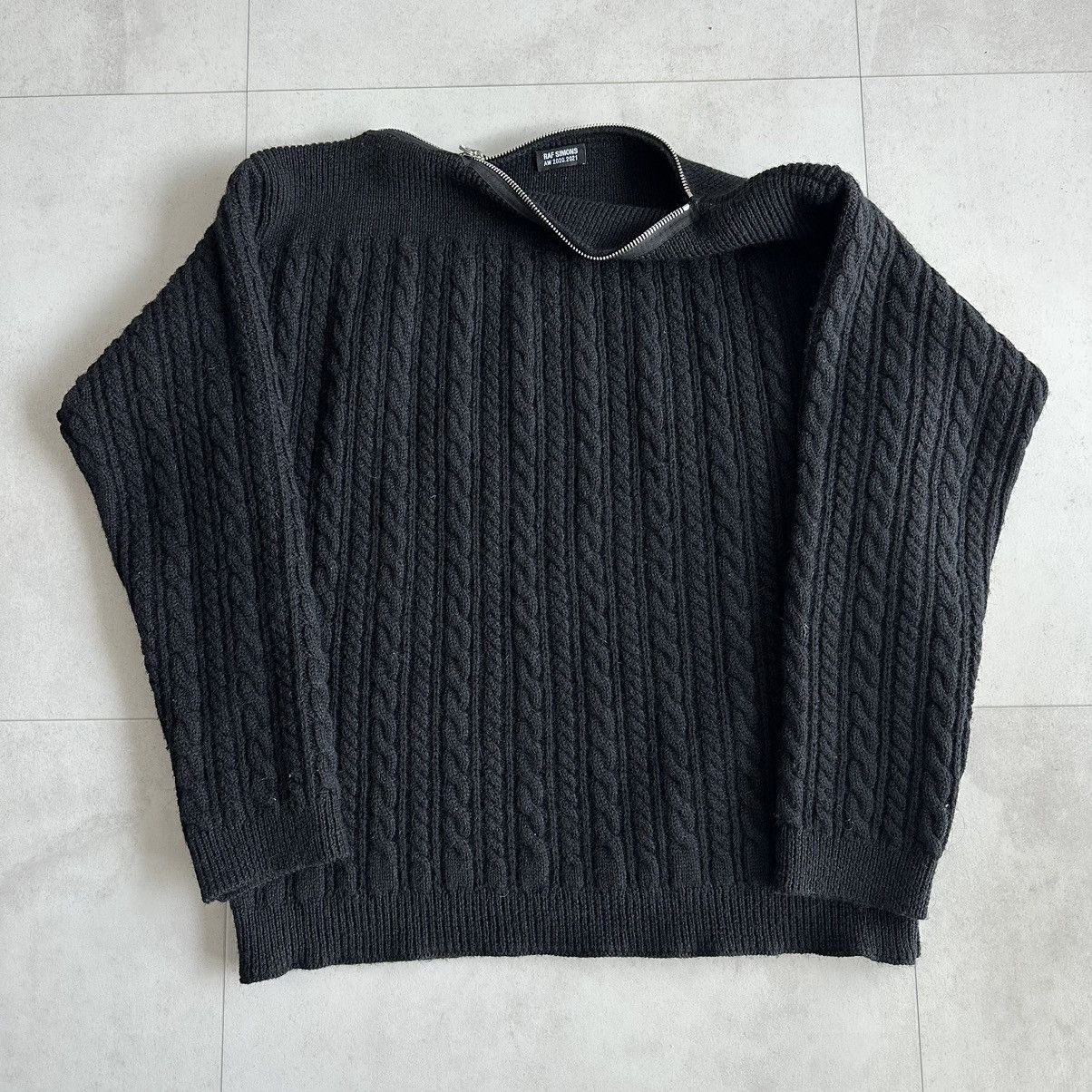 Raf Simons Raf simons zipped neck sweater Size US M / EU 48-50 / 2 - 2 Thumbnail