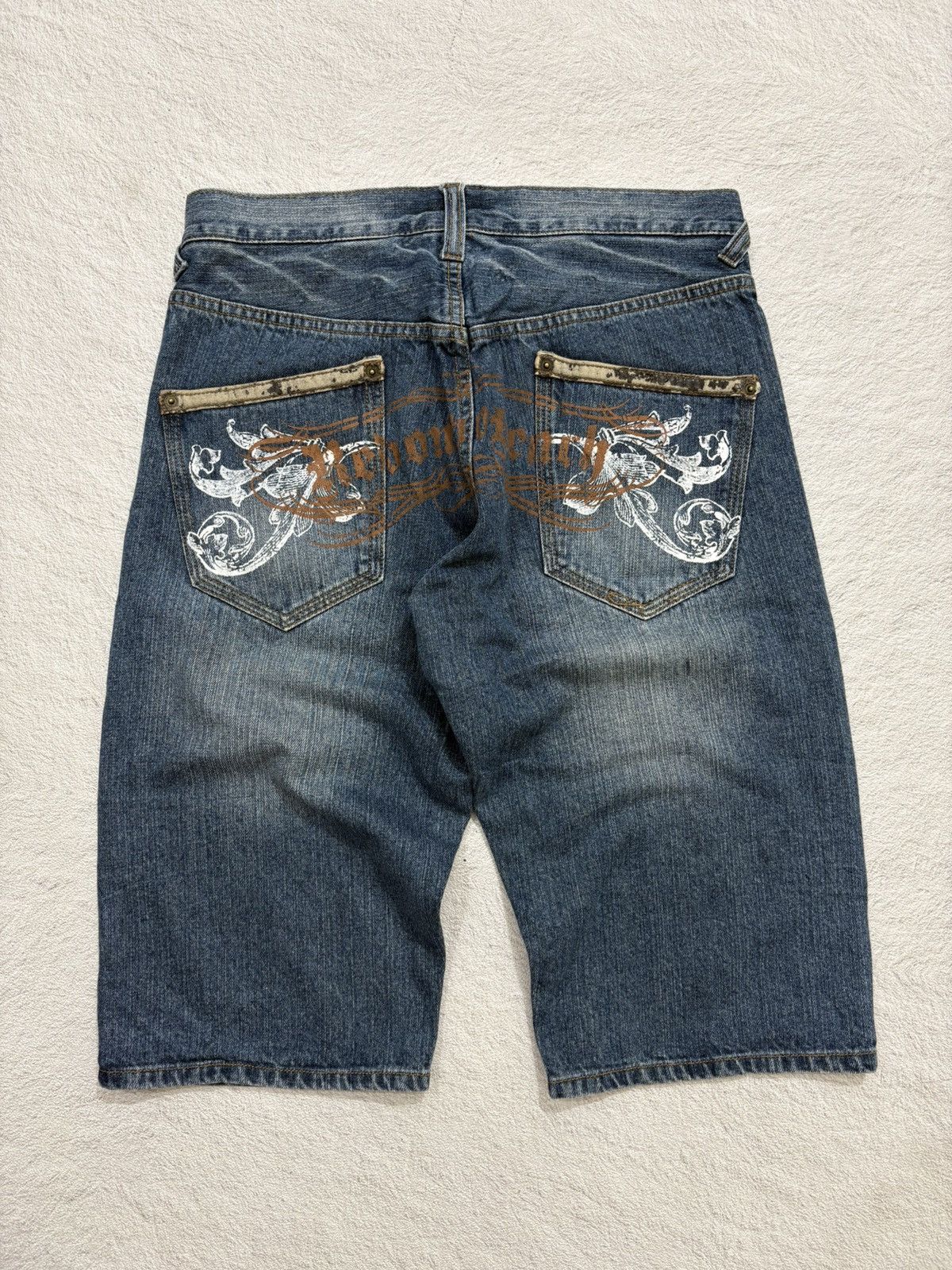 Hysteric Glamour × If Six Was Nine × Le Grande Bleu (L.G.B.) 2000s sunlucas japan porm Jorts denim Y2k style Size US 30 / EU 46 - 4 Thumbnail