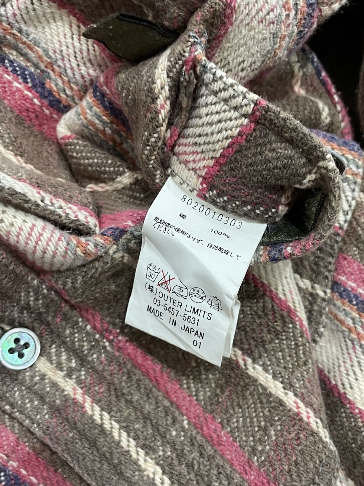 Nigel Cabourn Nigel Cabourn Reversible Heavy Flannel Shirt Kapital Style Size US M / EU 48-50 / 2 - 11 Thumbnail
