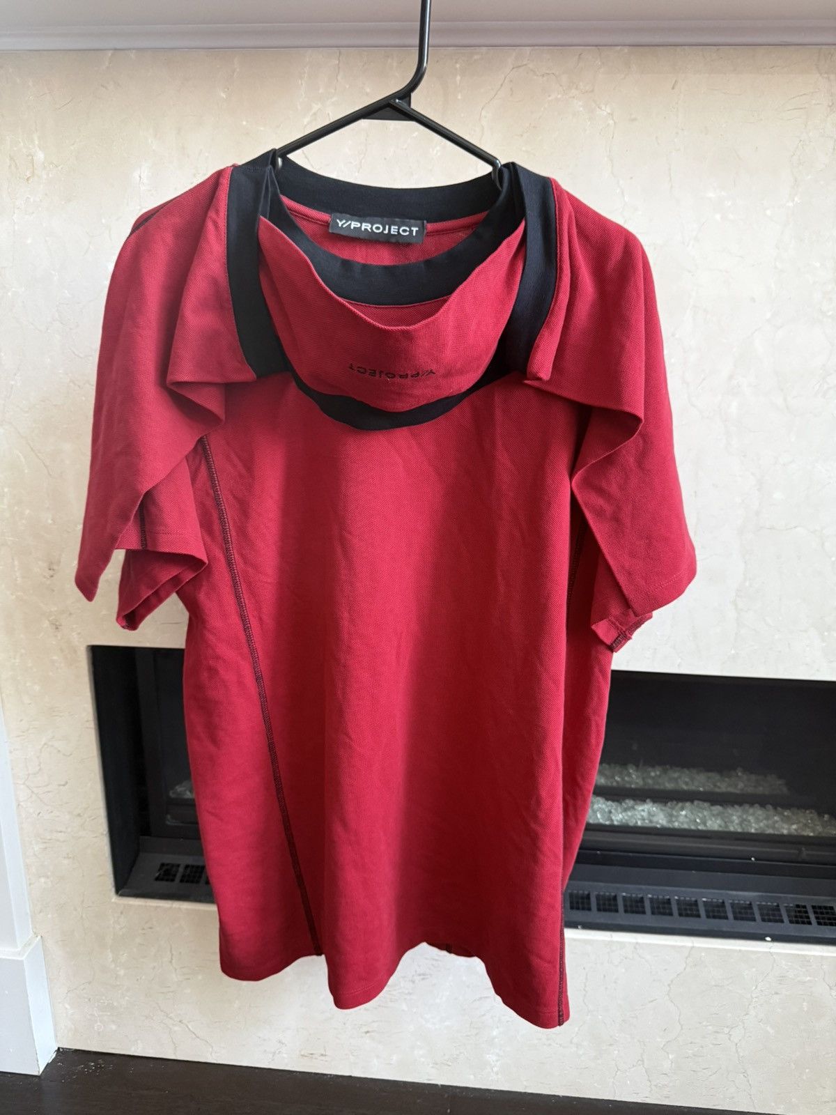 Y/Project Y/PROJECT Red Double Layer T-Shirt Size US S / EU 44-46 / 1 - 3 Thumbnail
