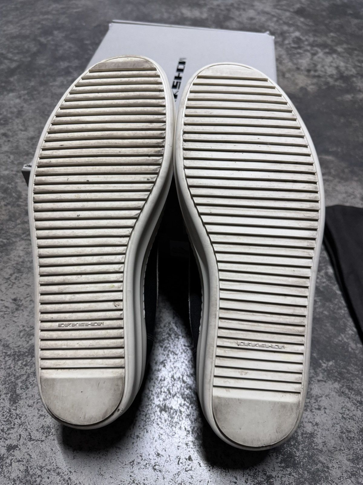 Rick Owens × Rick Owens Drkshdw Rick Owens Vintage Vans EDFU 2023 Size US 12 / EU 45 - 15 Thumbnail