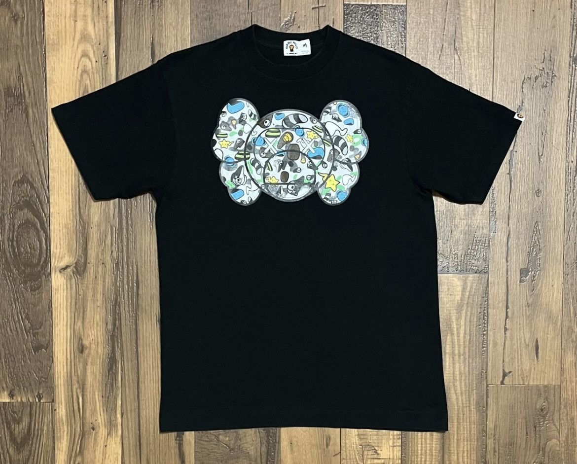 Bape × Kaws Bape Baby Milo x Kaws tee shirt Size US M / EU 48-50 / 2 - 1 Thumbnail