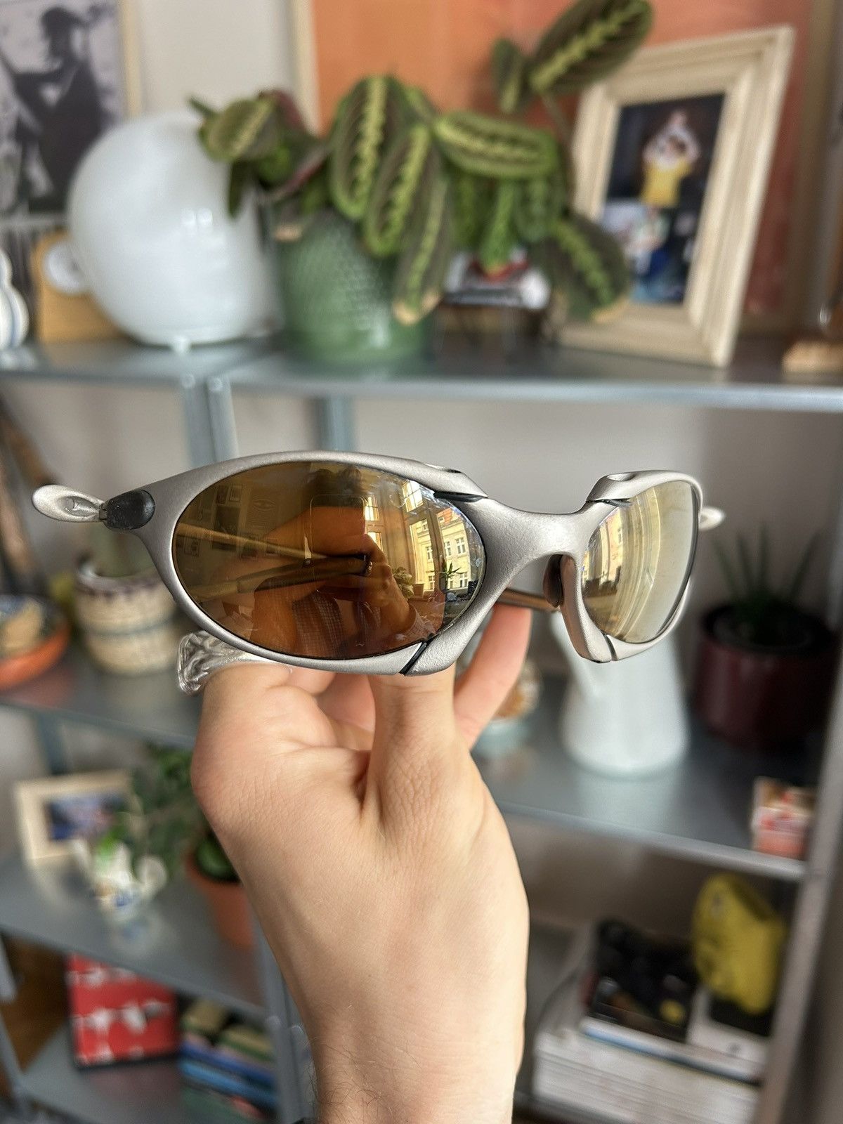 Oakley Oakley Metal-X Romeo 2 Glasses Plasma Frame Gold Iridium