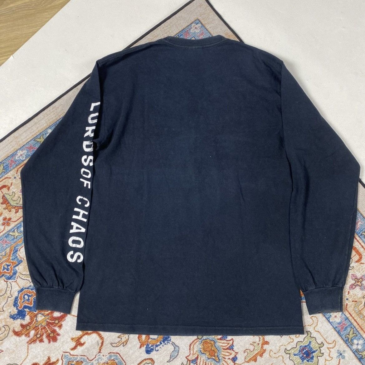 4GSELLER Vintage mayhem " lord of chaos " longsleeve band Size US M / EU 48-50 / 2 - 6 Thumbnail
