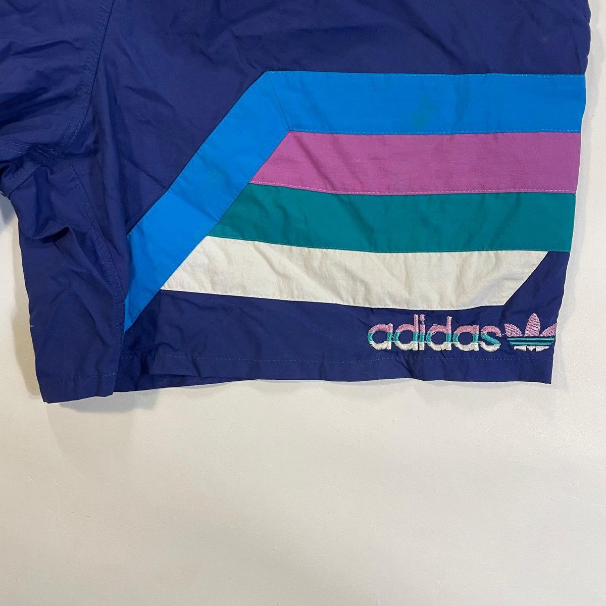 Adidas Blue Adidas vintage 80s shorts Size US 36 / EU 52 - 4 Thumbnail