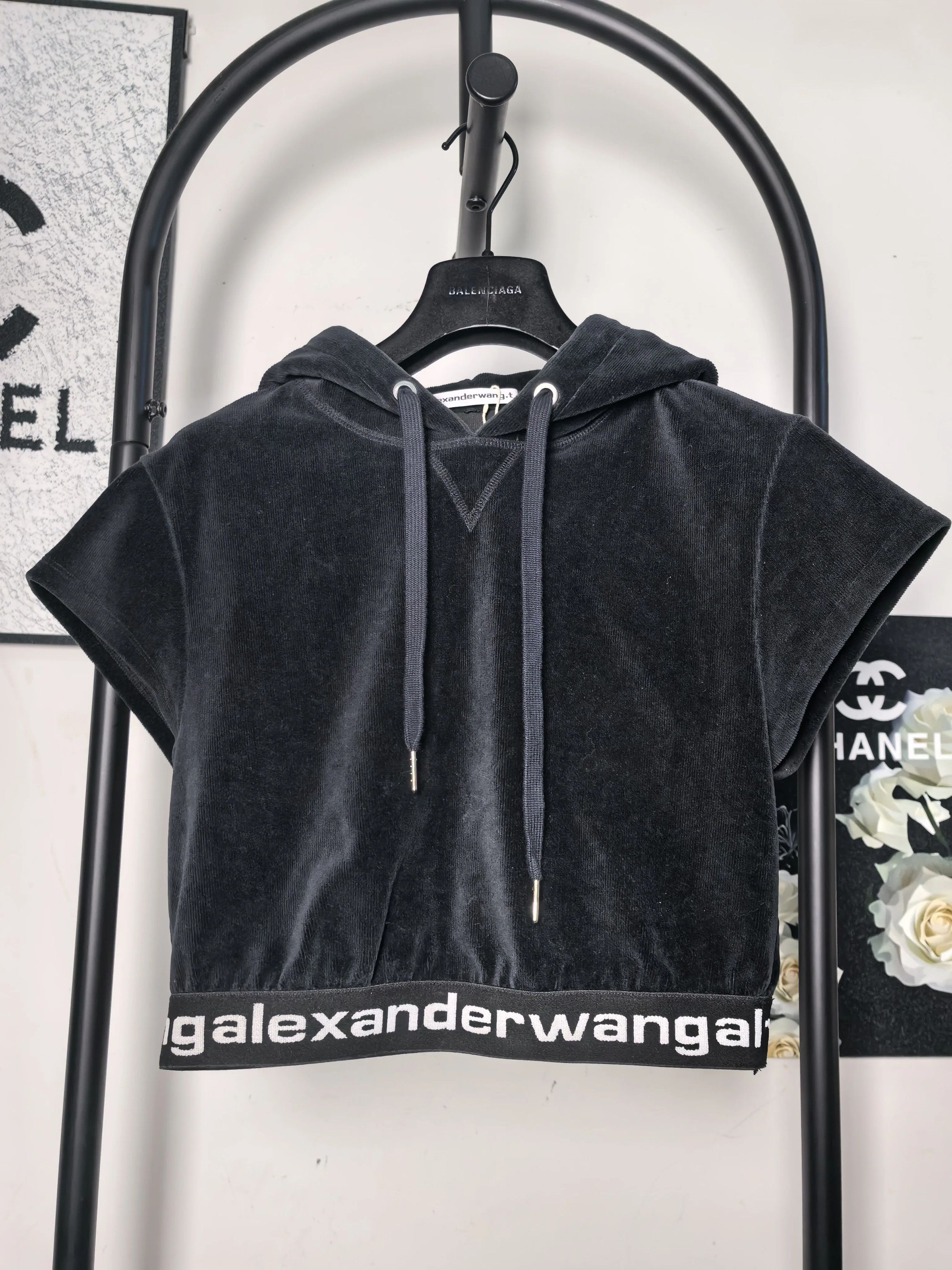 Alexander Wang Alexander Wang White Hoodie XS Women Size XS / US 0-2 / IT 36-38 - 1 Thumbnail