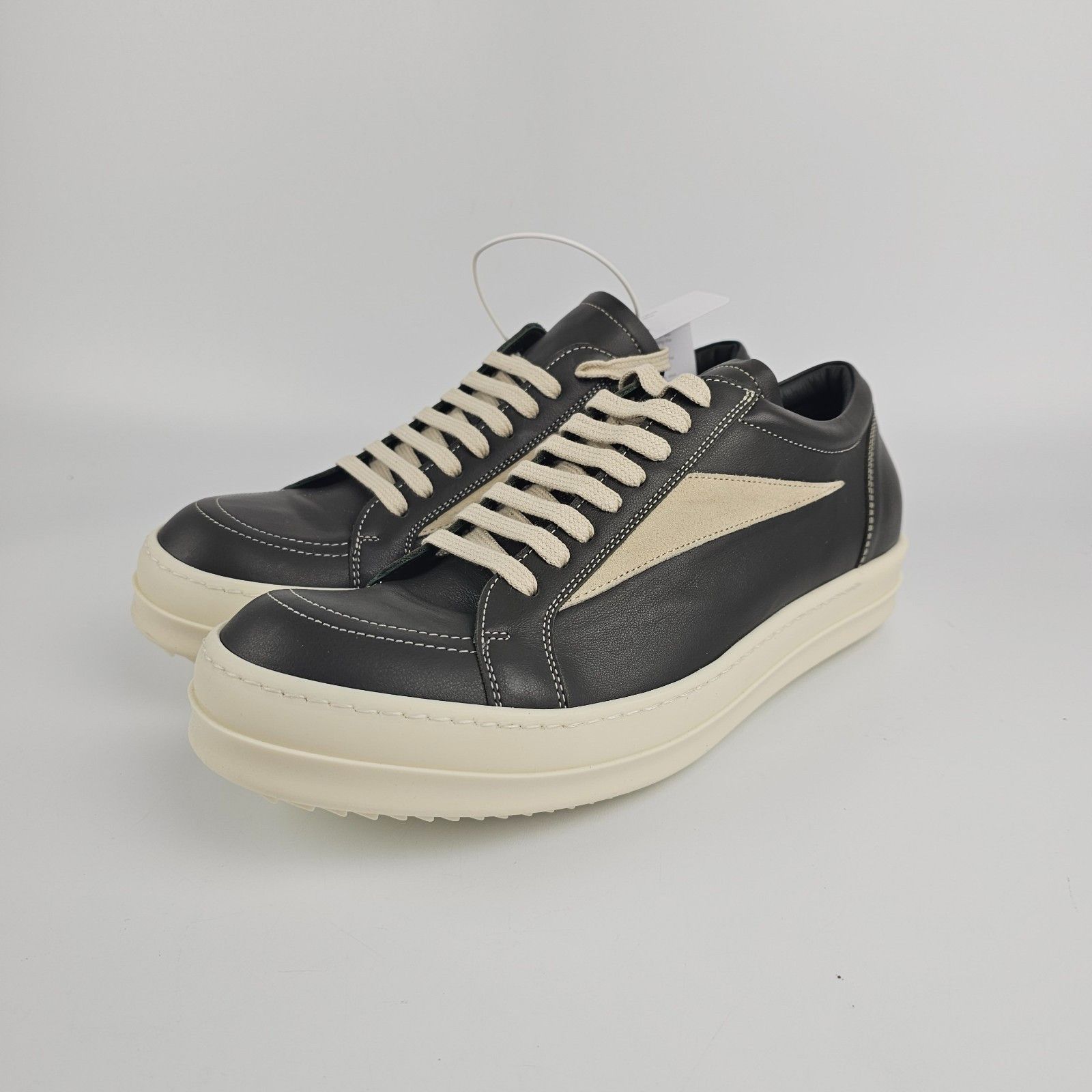 RICK OWENS CONCORDIANS Vintage Bosco/Milk Sneakers New & Aut