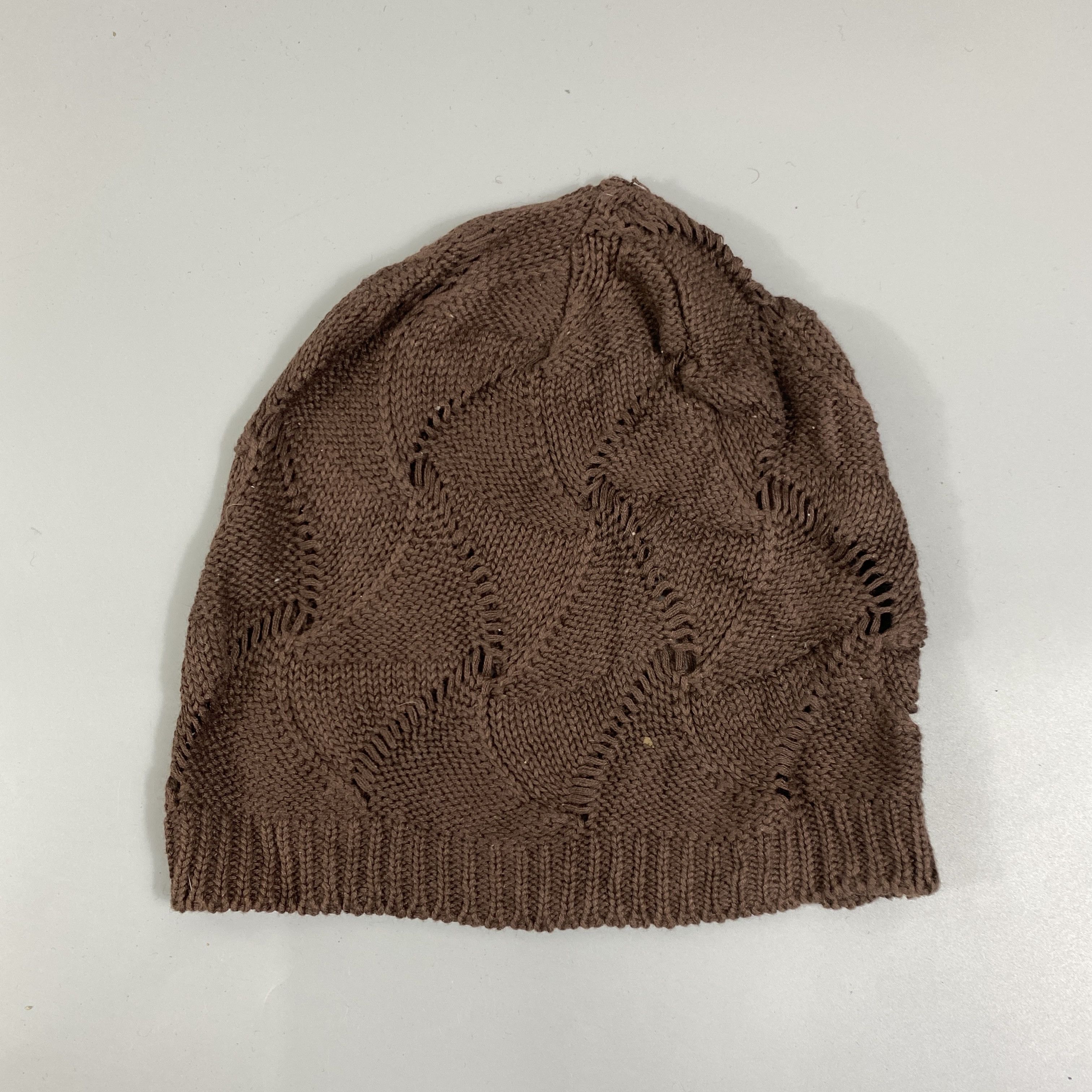 Japanese Brand Knit Pattern Slouchy Beanie Hats -BN1150 Size ONE SIZE - 7 Thumbnail