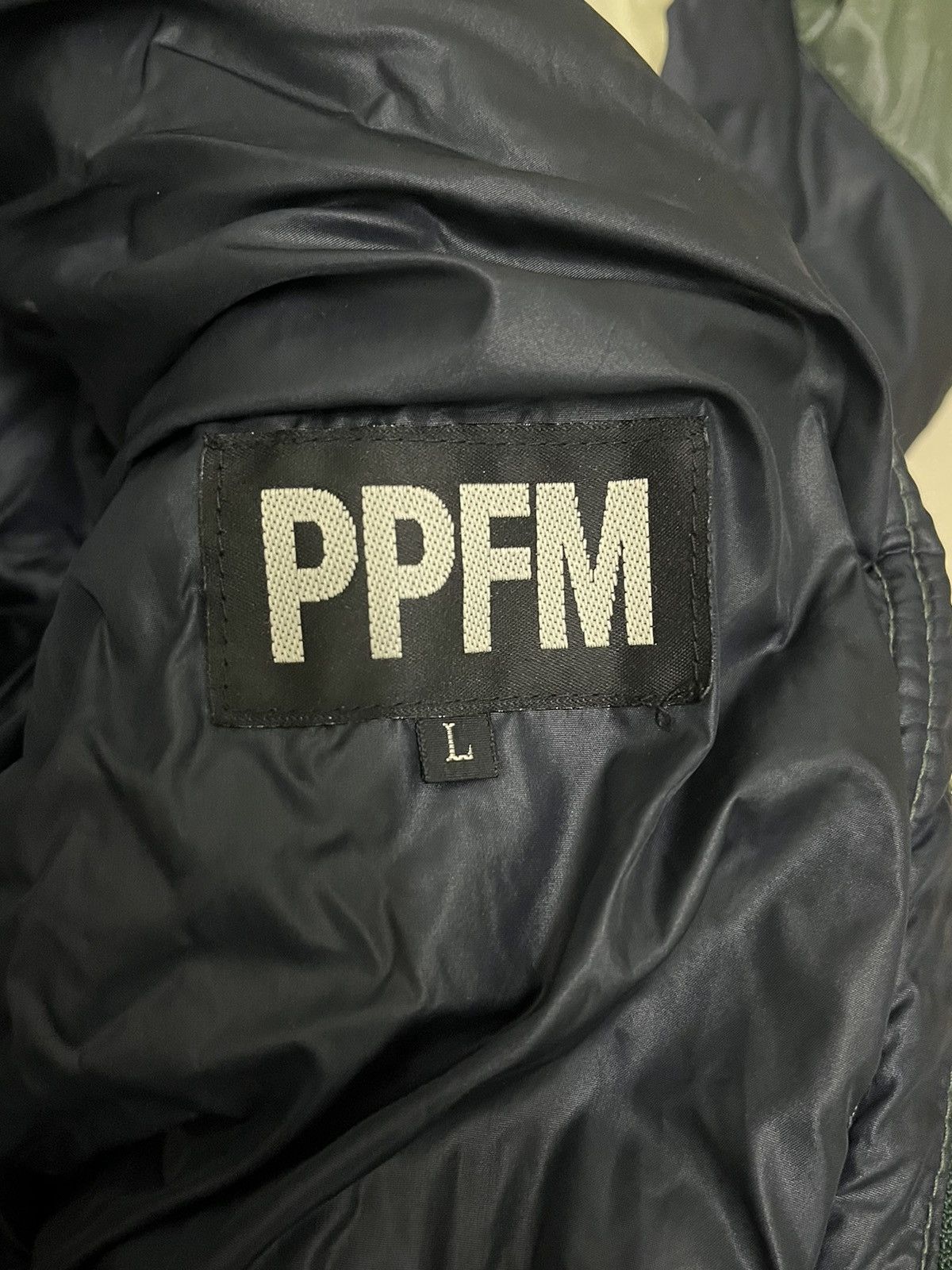 Japanese Brand × PPFM Vintage Ppfm puffer down jacket Size US L / EU 52-54 / 3 - 3 Thumbnail