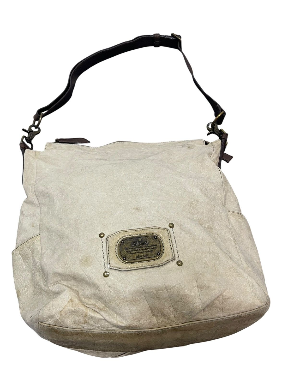Comme des Garcons × Stussy Full Leather Dakota Shoulder Bag prada julius dior cdg 1🟩0 Size ONE SIZE - 5 Thumbnail