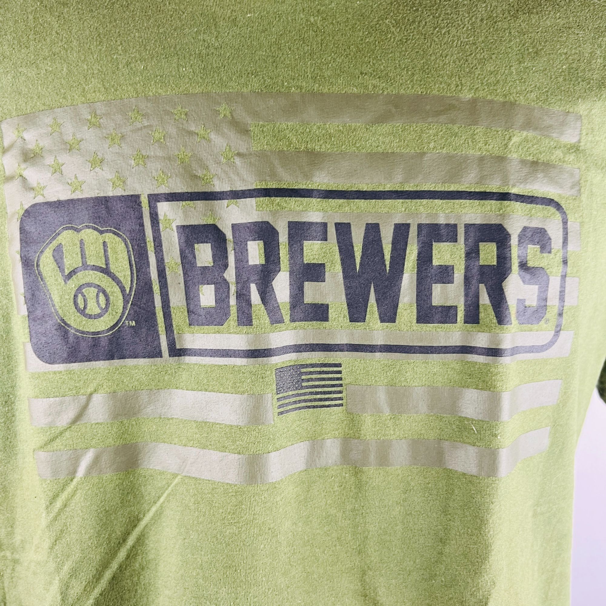 Other Milwaukee Brewers Armed Forces 2023 XL T-Shirt Shirt Size US XL / EU 56 / 4 - 2 Thumbnail